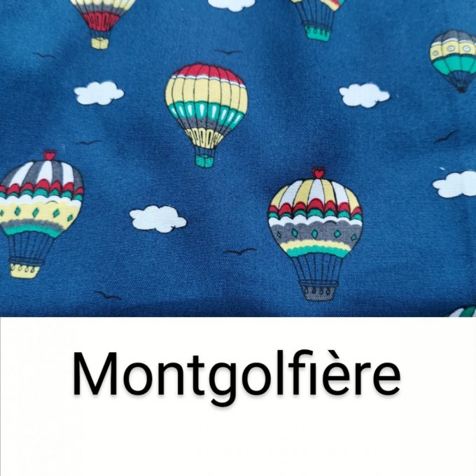 sac à dos  montgolfière bleu marine