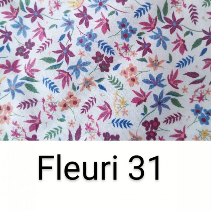 sac à dos  fleuri n°31/mauve avec noeud 