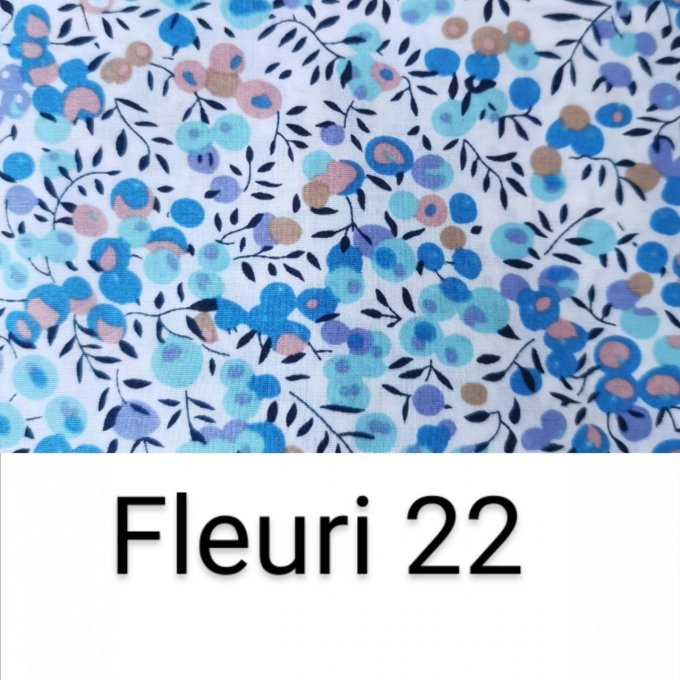 Tour de cou fleuri n°22 taille 2-5ans 