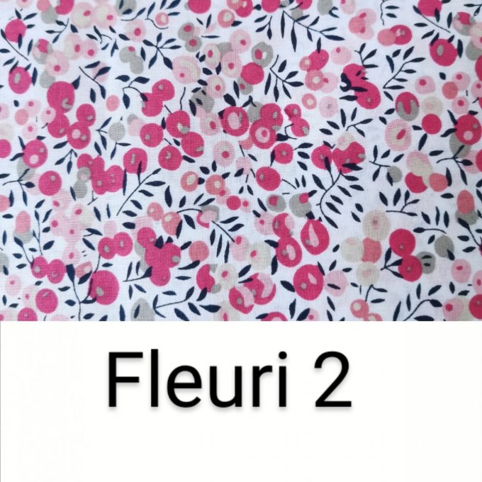 Couverture motifs fleuri n°2 