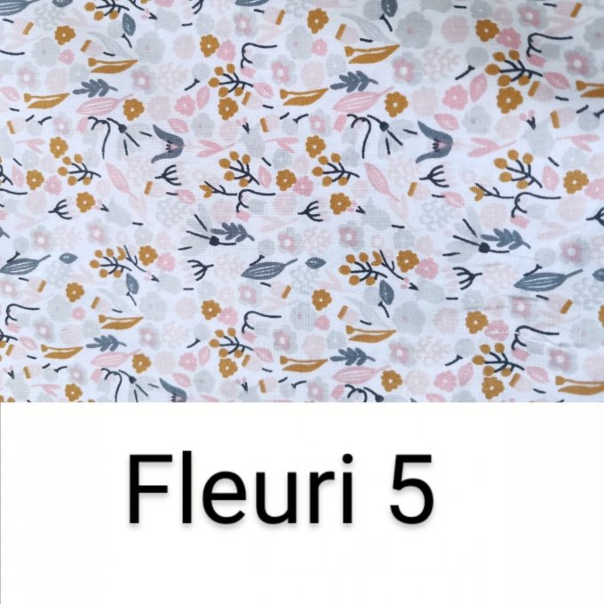 sac à dos  fleuri n°5