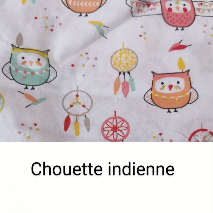 sac à dos  chouette indienne