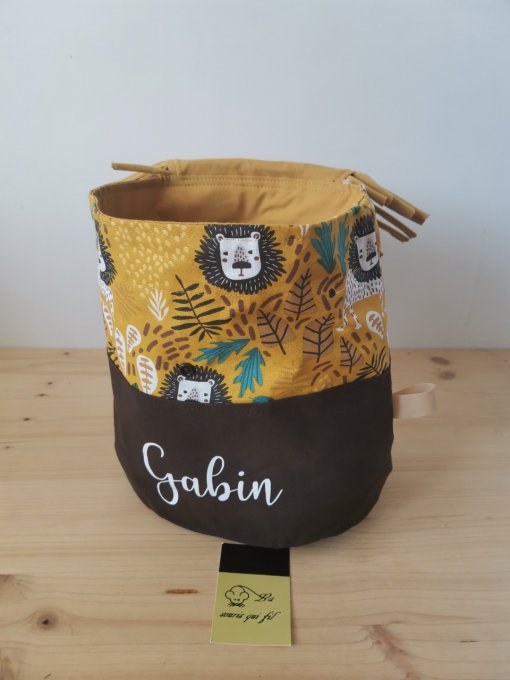 sac à dos tête de Lion