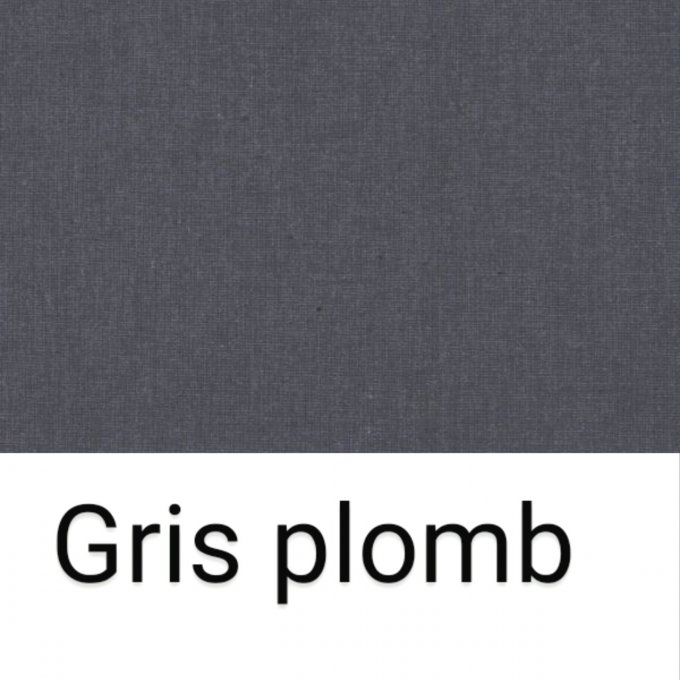 Panier personnalisé motifs racoon unis gris plomb écriture en noire