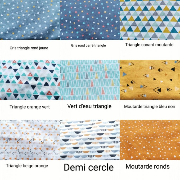 Composez votre bavoir bandana 