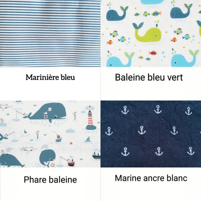 Composez votre cape de bain et gant motifs au choix 