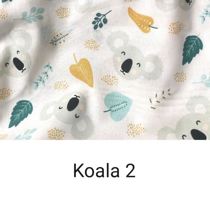 sac à dos  enfant motifs KOALA simili canard 