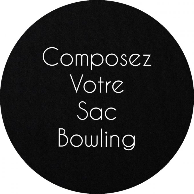 Composez votre sac bowling tissus au choix