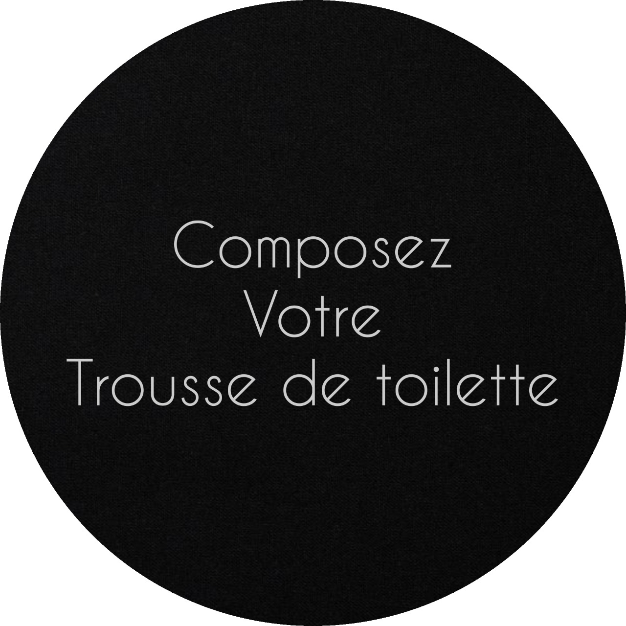 Trousse de toilette - Texte & Photos
