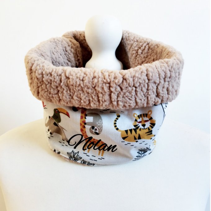 Tour de cou kanaki sherpa taille 2-5ans 
